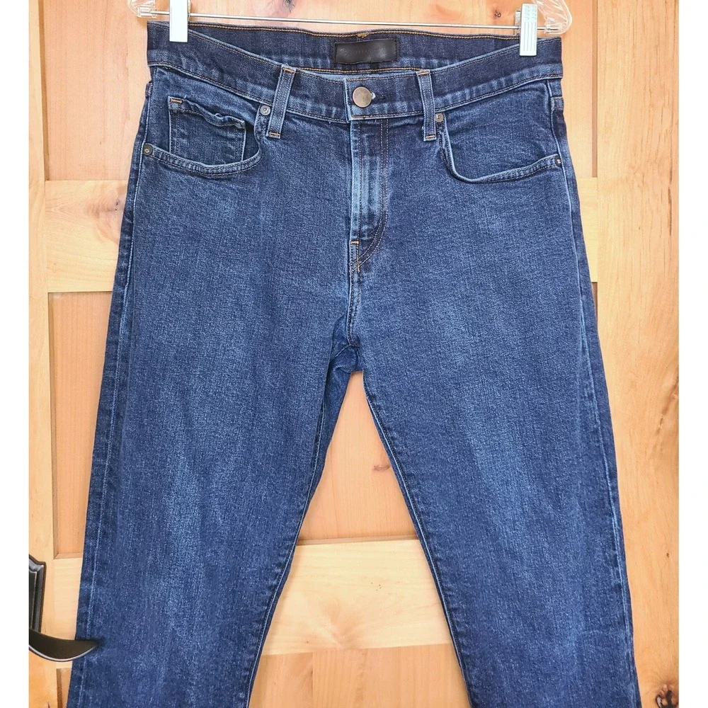 J Brand Kane 33 x 33 (Waist 31 Inseam 33) Blue Mens Straight Leg Dark Wash Jeans